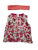 Dukketøj, Kjole & denimjakke Str. 38-41 - kjole bagfra