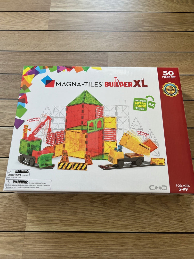 Magna-Tiles Byggeplads XL - 50 dele