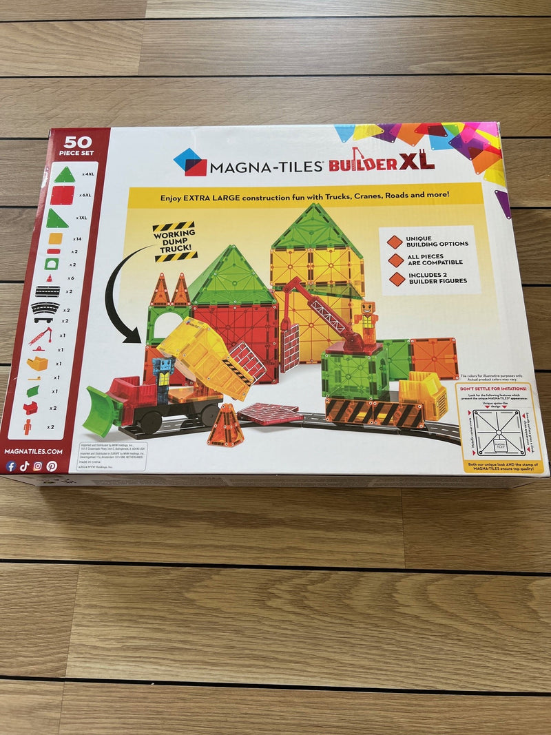 Magna-Tiles Byggeplads XL - 50 dele