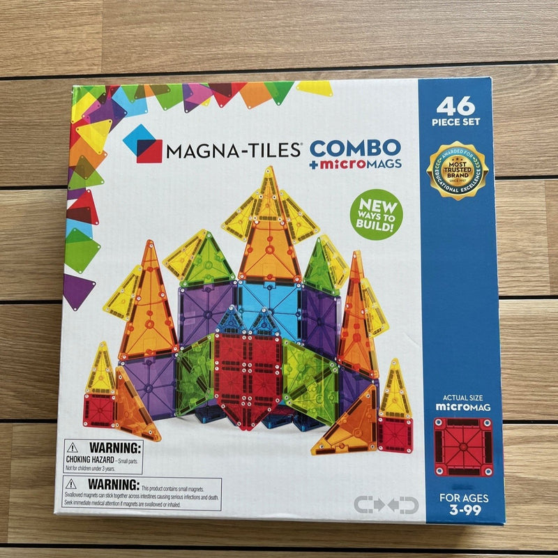 Magna-Tiles microMAGS Kombisæt - 46 dele