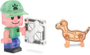 Magna-Tiles - Hundedagpleje - 27 dele - Billede 1