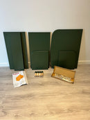 Slagbænk - Deep green - MDF