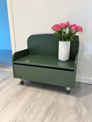 Slagbænk - Deep green - MDF