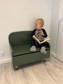 Slagbænk - Deep green - MDF