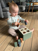 Puttekasse i træ - 10 dele - FLEXA - Fra 1 år.