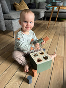 Puttekasse i træ - 10 dele - FLEXA - Fra 1 år.