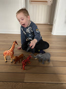 Jumbo Dyrefigurer - Jungledyr - 5 stk - Learning Resources - Fra 2 år.