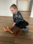 Jumbo Dyrefigurer - Jungledyr - 5 stk - Learning Resources - Fra 2 år.