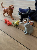 Jumbo Dyrefigurer - Kæledyr - 6 stk