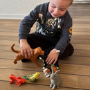 Jumbo Dyrefigurer - Kæledyr - 6 stk