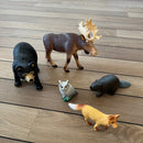 Jumbo Dyrefigurer - Skovdyr - 5 stk