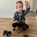 Jumbo Dyrefigurer - Skovdyr - 5 stk