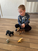 Jumbo Dyrefigurer - Skovdyr - 5 stk