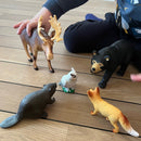 Jumbo Dyrefigurer - Skovdyr - 5 stk