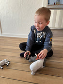 Jumbo Dyrefigurer - Zoo-dyresæt - 5 stk