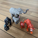 Jumbo Dyrefigurer - Jungledyr - Mødre & Unger - 6 stk