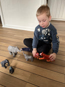 Jumbo Dyrefigurer - Jungledyr - Mødre & Unger - 6 stk