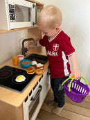 Legemad - Morgenmad i plast - 16 dele.