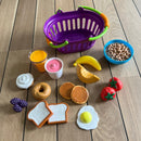 Legemad - Morgenmad i plast - 16 dele.