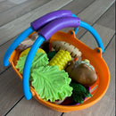 Legemad - Aftensmad i plast - 18 dele.