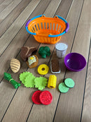 Legemad - Aftensmad i plast - 18 dele.