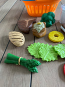 Legemad - Aftensmad i plast - 18 dele.