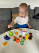 Legemad - Sunde Snacks i plast - 18 dele.