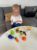 Legemad - Sunde Snacks i plast - 18 dele.