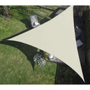 Solsejl til have og legeplads - trekantet - 4x4x4