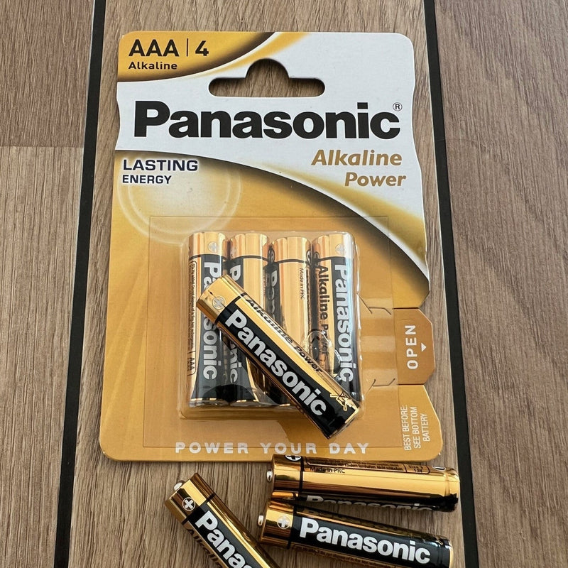 Panasonic Batterier - AAA - Pakke med 4 stk
