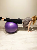 Yogabold med "anti-burst" - Ø: 75 cm - blå