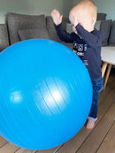 Yogabold med "anti-burst" - Ø: 75 cm - blå