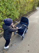 BRIO Dukkevogn Spin - Blå - Fra 3 år