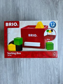 BRIO 30148 - Puttekasse i træ - Rød - Fra 1 år