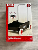 BRIO 31351 - Lære-gå-vogn - Sort - Fra 9 mdr.