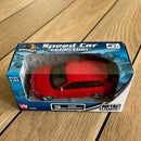 Biler, 1 stk. Speed Car Legetøjsbil i metal - 1:43