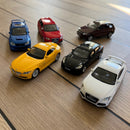 Biler, 6 stk. Speed Car Legetøjsbiler i metal - 1:43