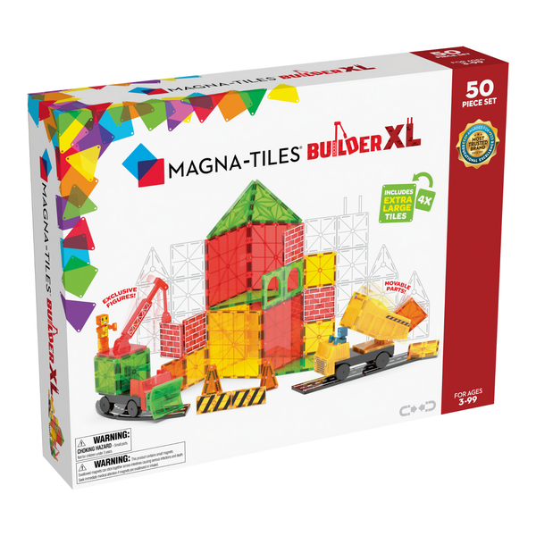 Magna-Tiles Byggeplads XL - 50 dele