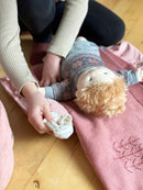 Byastrup Dukke Pusletaske - Rygsæk- Lavendel- Fra 3 år.