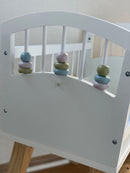 Byastrup Dukkeseng - Hvid- Træ - Fra 3 år.