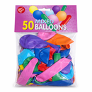 Balloner - Mixed - 50 stk - Bini Balloons