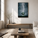 Lynnedslag - plakat - 60 x 90 cm.