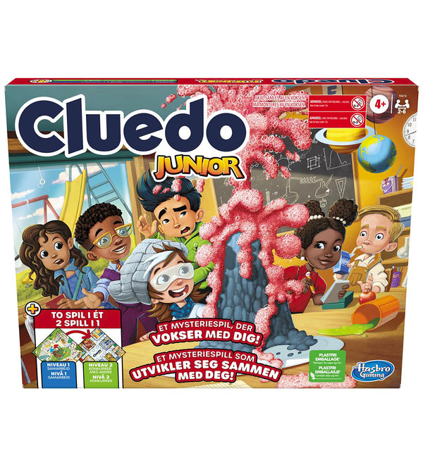 Cluedo Junior spillet - Hasbro Gaming - fra 4 år