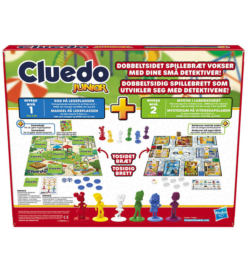 Cluedo Junior spillet - Hasbro Gaming - fra 4 år