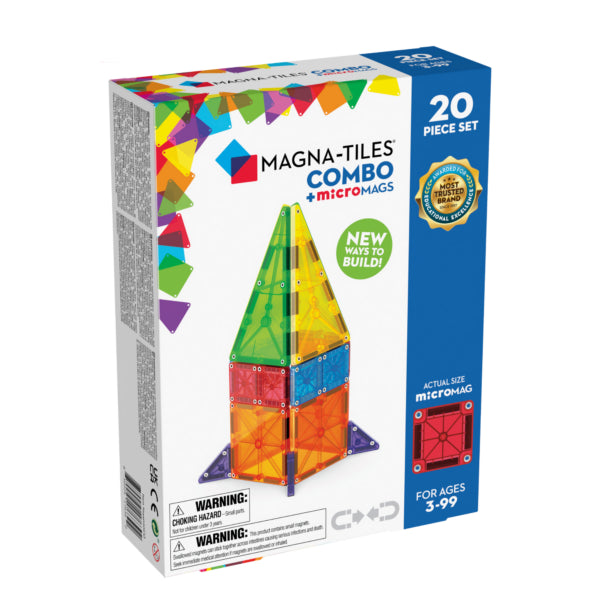 Magna-Tiles microMAGS Kombisæt - 20 dele