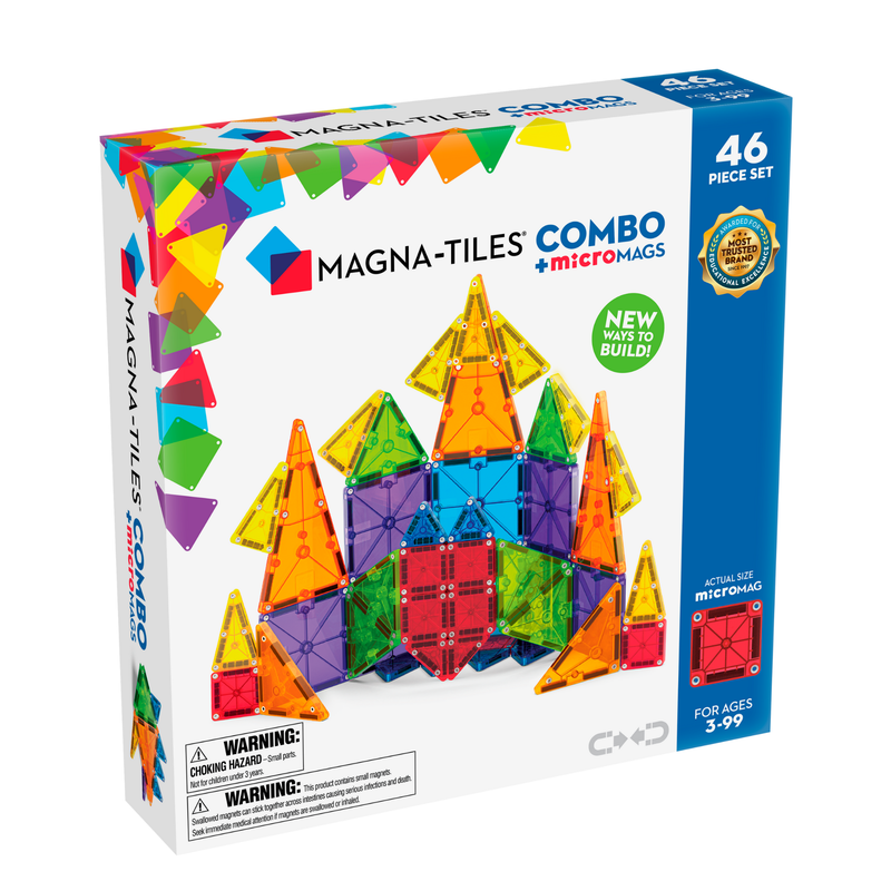 Magna-Tiles microMAGS Kombisæt - 46 dele