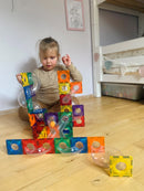 Magnetisk Kuglebane - Regnbue - 66 dele