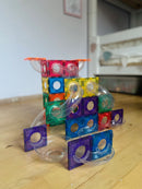 Magnetisk Kuglebane - Regnbue - 66 dele