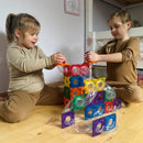 Magnetisk Kuglebane - Regnbue - 66 dele