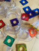 Magnetisk Kuglebane - Regnbue - 66 dele